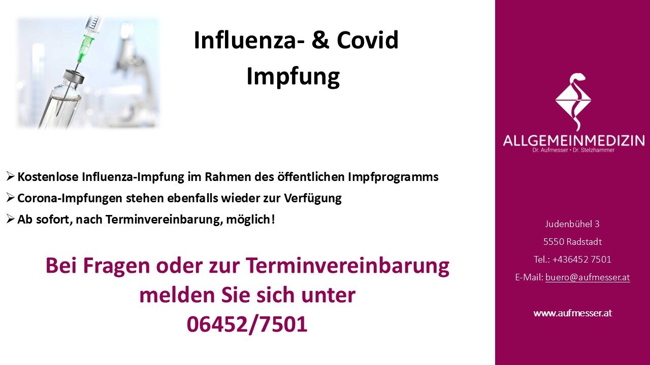 Covid Influenza Impfung 2025