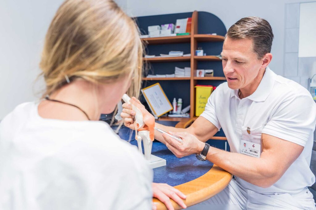 Entlassungsgespräch - Sportklinik Dr. Aufmesser